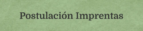 Postulación Imprentas